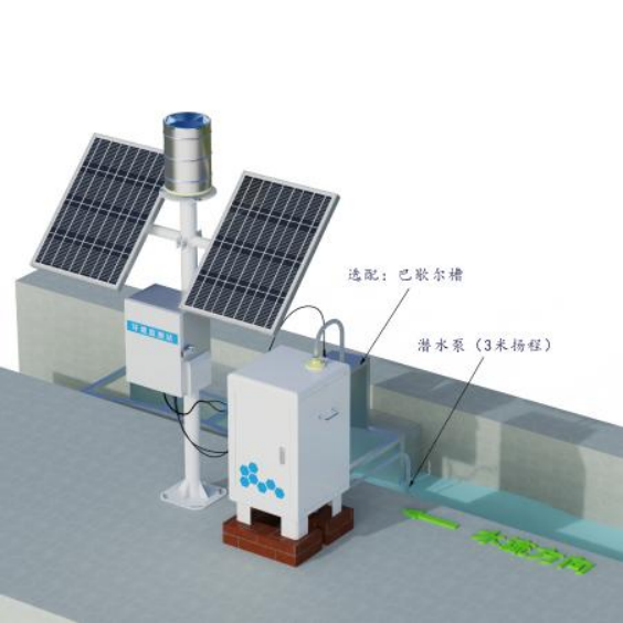 卡口堰水土流失監測儀